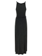 Diesel Black Modal Long Dress