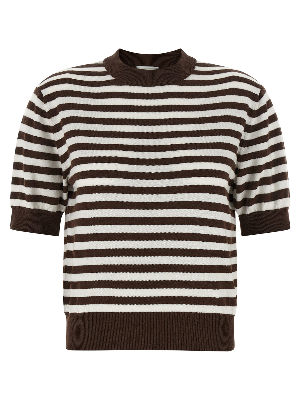 BE YOU Brown Cotton Cardigan