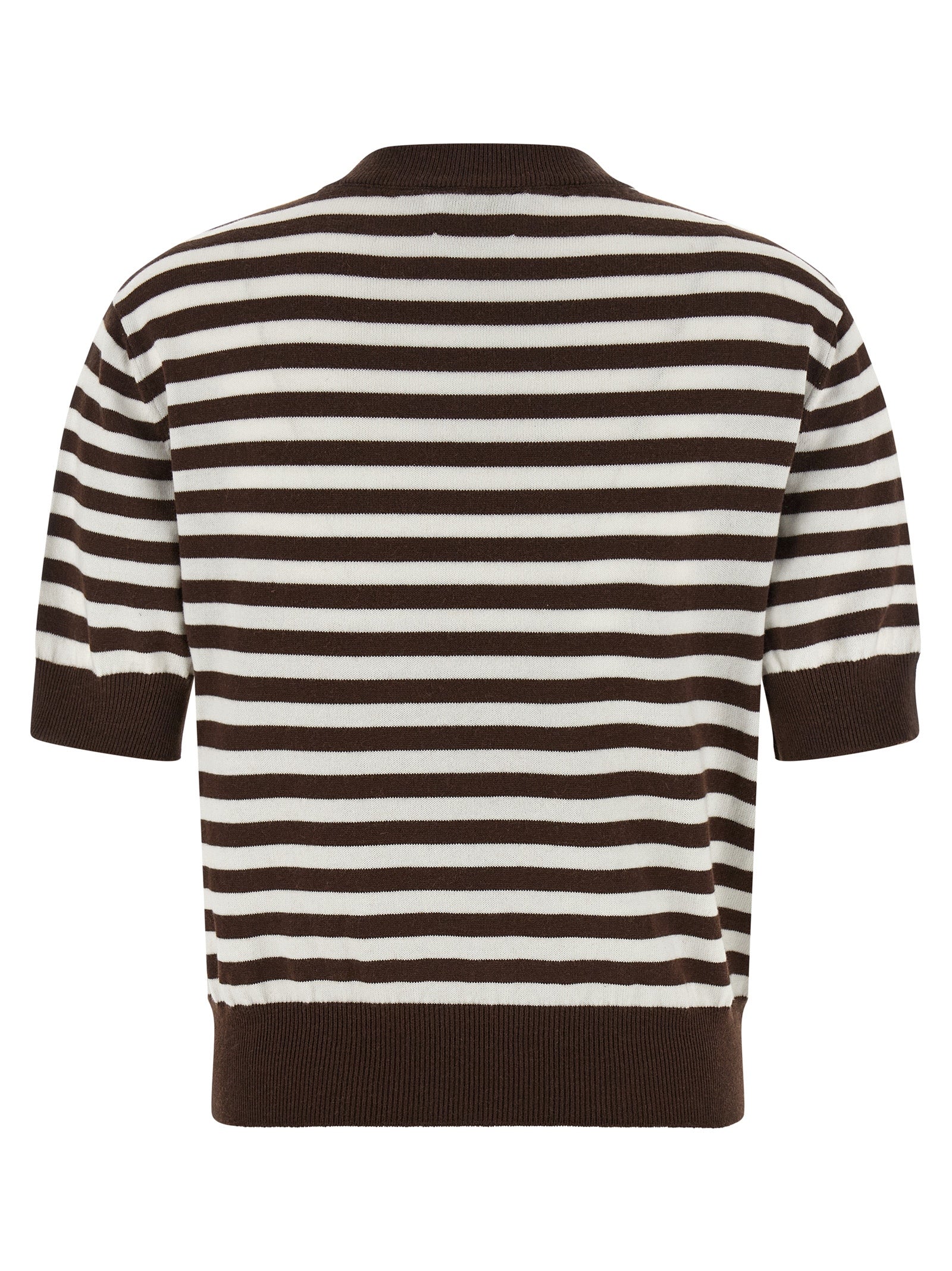 BE YOU Brown Cotton Cardigan