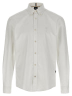Hugo Boss White Cotton Blouse