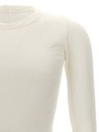 Rick Owens White Viscose T-Shirt