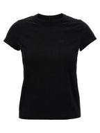 Rick Owens Black Cotton T-Shirt