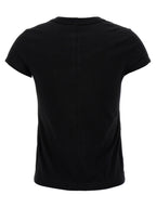 Rick Owens Black Cotton T-Shirt