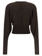 Rick Owens Brown Virgin Wool Shirt