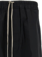 Rick Owens Black Cotton Casual Pants