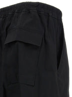 Rick Owens Black Cotton Casual Pants