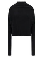 Rick Owens Black Cashmere Cardigan