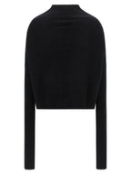 Rick Owens Black Cashmere Cardigan
