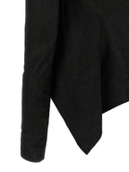 Rick Owens Black Lamb Leather Leather Jacket