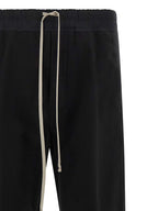 Rick Owens Black Cotton Casual Pants