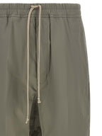 Rick Owens Gray Cotton Cropped Pants