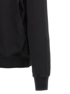 Rick Owens Black Cotton Hoodie