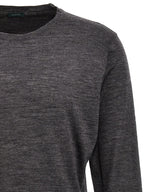 ZANONE Gray Virgin Wool Cardigan