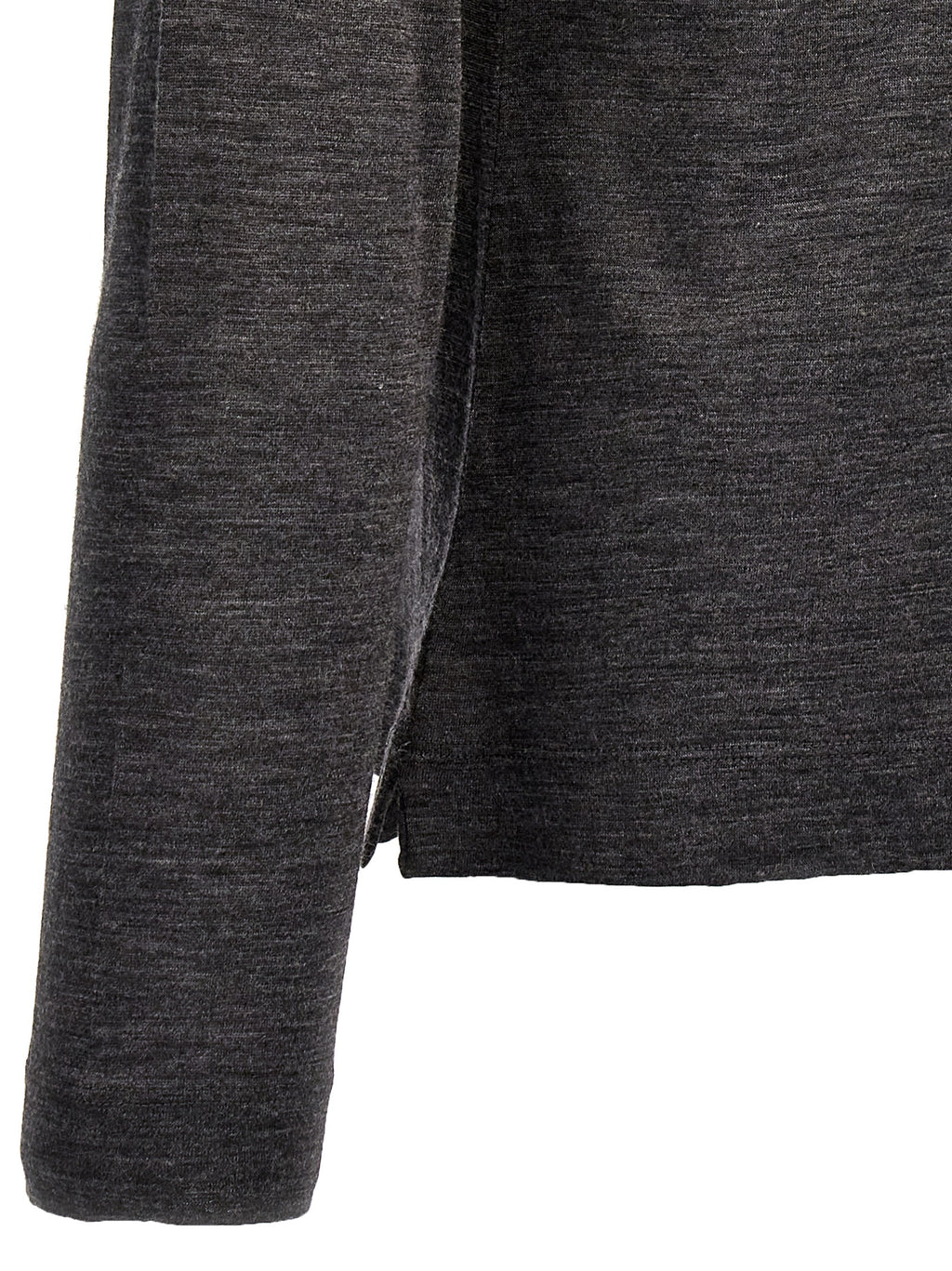 ZANONE Gray Virgin Wool Cardigan