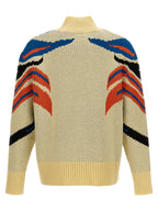 Bluemarble Multicolor Virgin Wool Cardigan