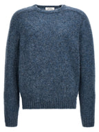 Harmony Blue Wool Cardigan