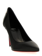 Black Napa Leather / Calf Bos Taurus High Heel Pumps