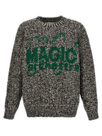 Jil Sander Multicolor Wool Cardigan
