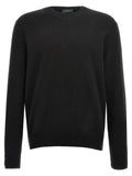 ZANONE Black Virgin Wool Cardigan