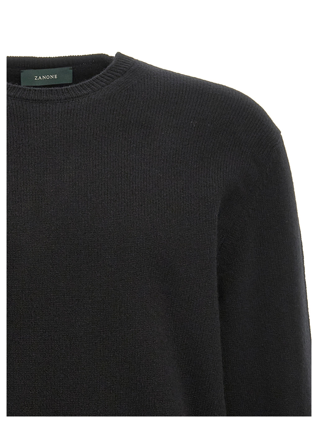 ZANONE Black Virgin Wool Cardigan