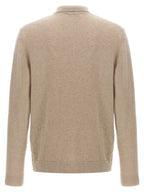 ZANONE Beige Virgin Wool Polo Shirt