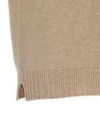 MA'RY'YA Beige Wool Cardigan