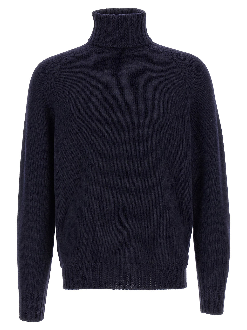 MA'RY'YA Blue Wool Cardigan