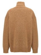 Jil Sander Beige Wool Cardigan
