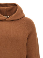 MA'RY'YA Brown Wool Cardigan