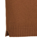 MA'RY'YA Brown Wool Cardigan