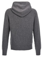 MA'RY'YA Gray Wool Cardigan