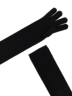 Max Mara Black Cashmere Gloves