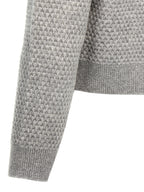 Max Mara Gray Cashmere Cardigan