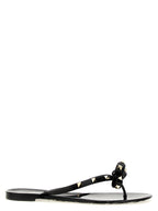 Valentino Garavani Black PVC Slides