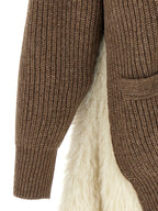 Undercover Brown Wool Cardigan