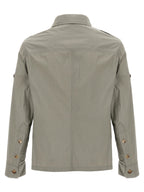 Brunello Cucinelli Bicolor Cotton Shell Jacket