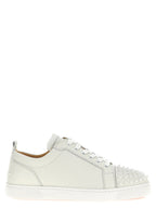 Christian Louboutin White Calfskin Low Top Sneakers