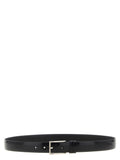 Black Leather Regular Belt