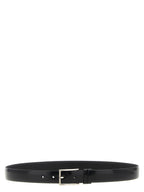 Black Leather Regular Belt