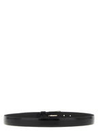 Black Leather Regular Belt