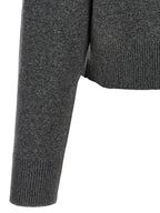 Brunello Cucinelli Gray Cashmere Cardigan