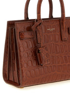 Saint Laurent Brown Calfskin Handbag