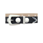 Black Calf Leather Bos Taurus Regular Belt