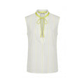 White Cotton Women Shirt