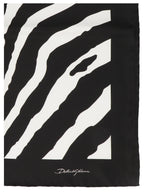 Dolce & Gabbana Bicolor Silk Scarf