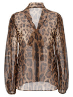 Dolce & Gabbana Multicolor Silk Blouse