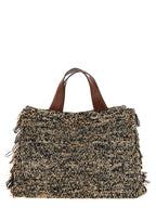 Ibeliv Bicolor Raffia Handbag