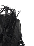 Issey Miyake Black Polyester Tank Tops