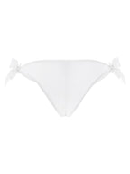 White Polyamide Swim Briefs