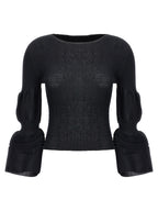 Issey Miyake Black Polyester Sweatshirt